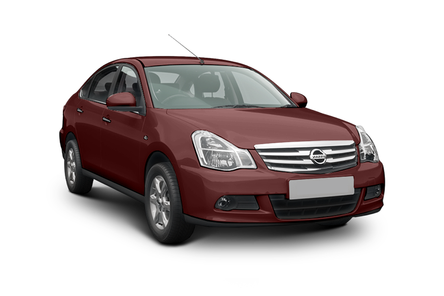 Nissan Almera Красный