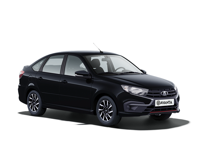 Lada Granta Sportline Лифтбек Черный Пантера
