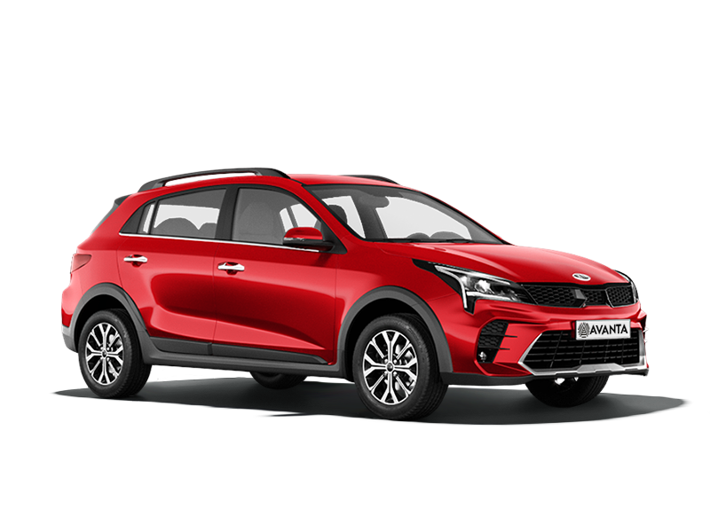 Kia Rio X Fiery Red