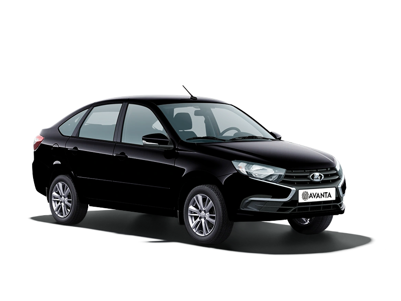 Lada Granta Лифтбек Черный Пантера