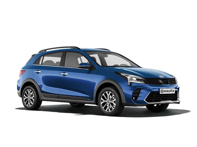 Kia Rio X Marina Blue