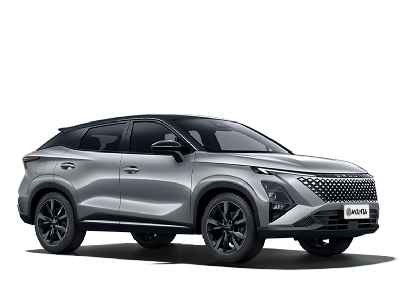 Omoda C5 Серебристый с черной крышей