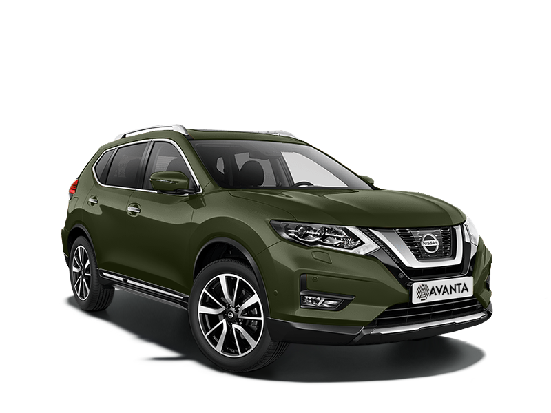 Nissan X-Trail Зеленый