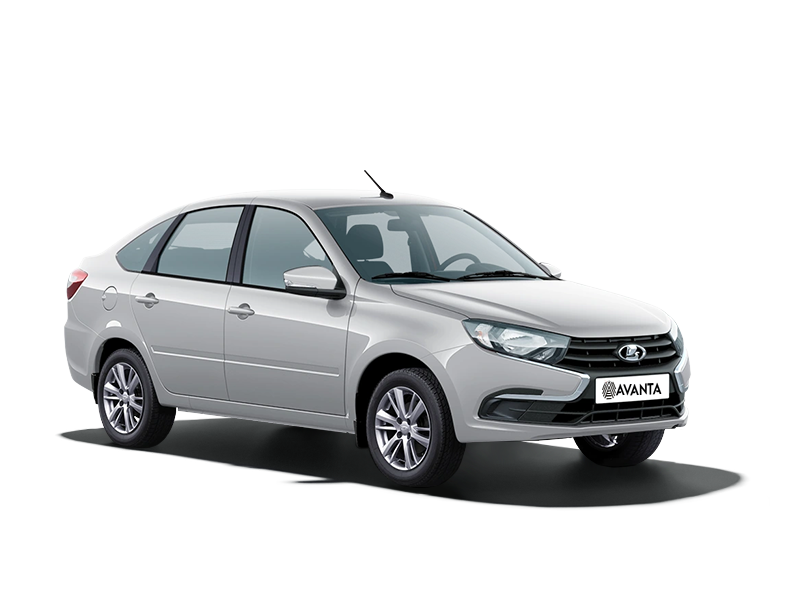 Lada Granta Лифтбек Серебристый Платина