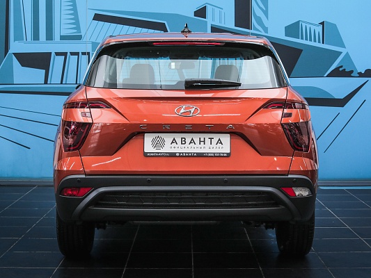 hyundai creta lifestyle orange