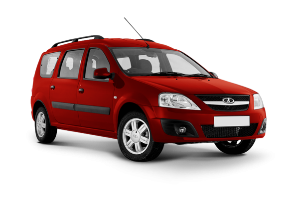 Lada Largus 5 мест 2021 Огненно-красный