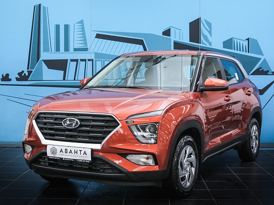 hyundai creta lifestyle orange