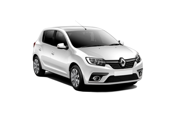 Renault Sandero Белый лед