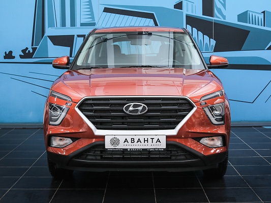 hyundai creta lifestyle orange